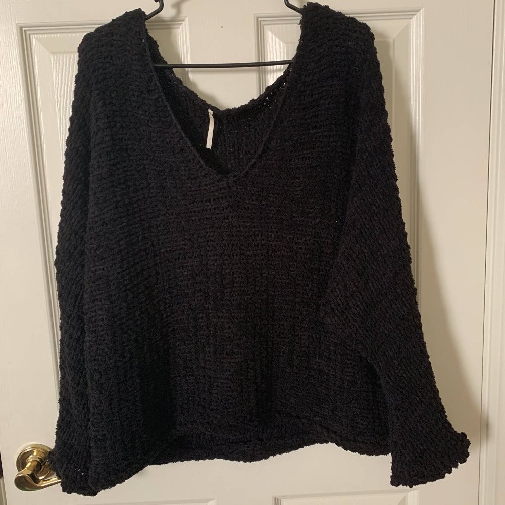 Free People Oversized Knit Sweater